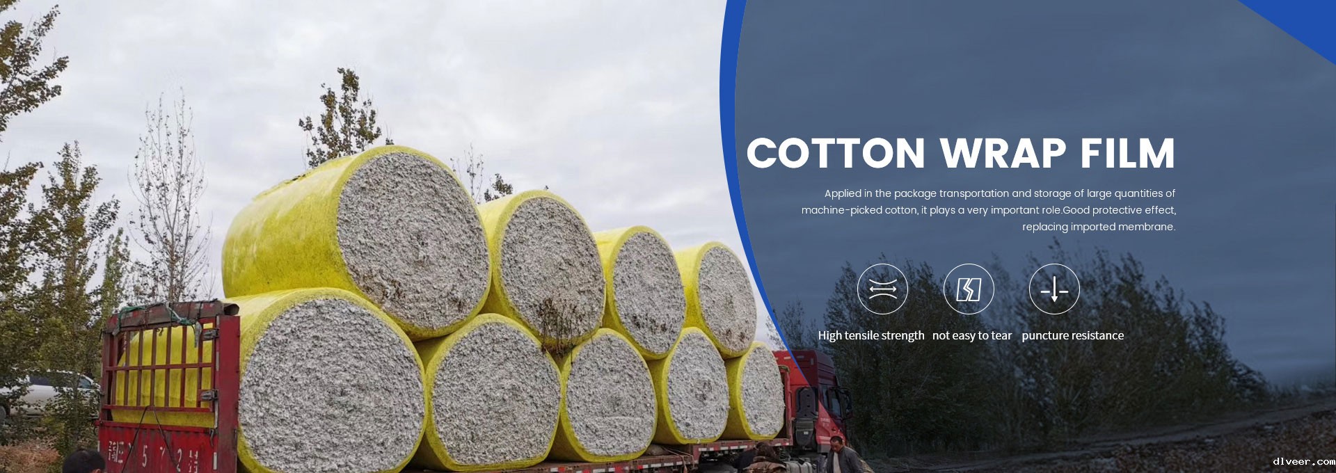 Cotton wrap film